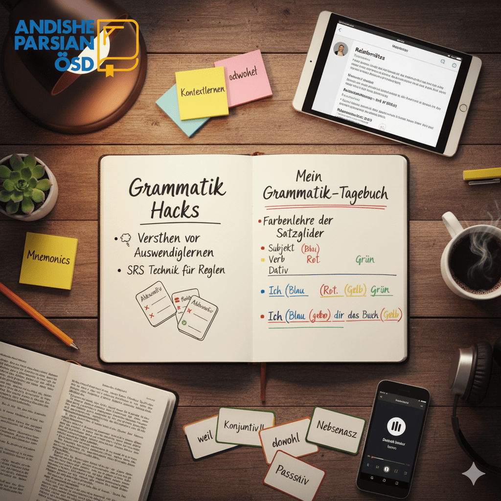 تکنیک‌های برتر برای تقویت سریع Grammatik آلمانی از مبتدی تا پیشرفته